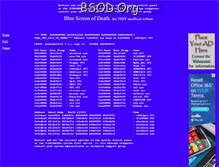 Tablet Screenshot of bsod.org
